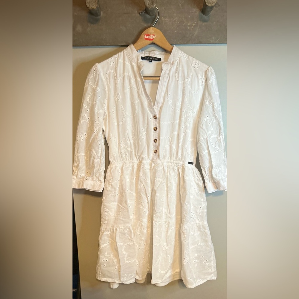 Mariloup Wolfe eyelet dress